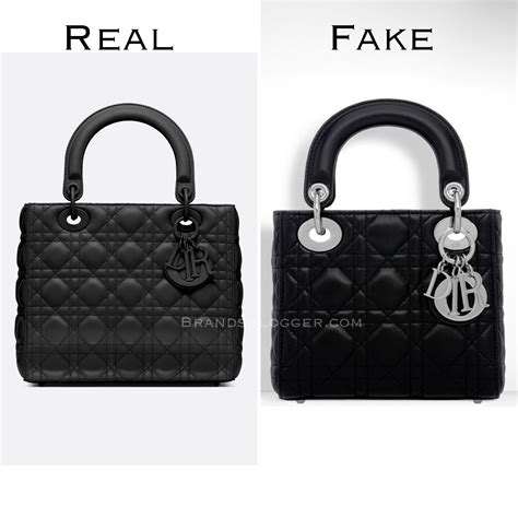 lady dior fake vs original|genuine dior logo.